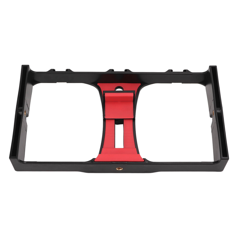Portable Abs Smartphone Video Camera Cage With Stabilizer, Red 6951357082284