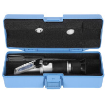 Handrefraktometer, 0–80 % Brix,