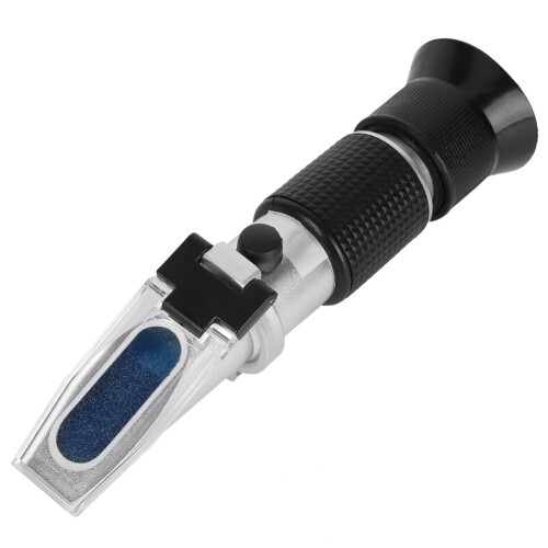 Handrefraktometer, 0–80 % Brix, 1
