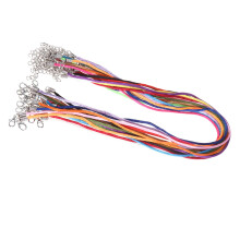 60Stk DIY Halskettenband Bunt Langlebig Mit Verschluss Für Schmuck
