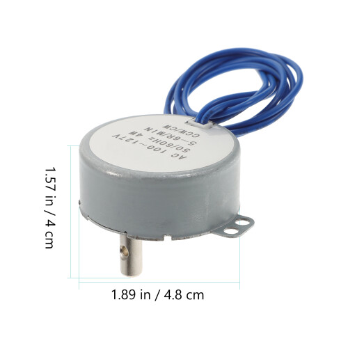Rendier Motor 4W Langzaam Roterend Cw/Ccw Synchronmotor 1
