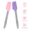 2 siliconen waxspatels, sticks, applicators, verwijderingshulpmiddel 6