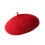 Children Warm Beret Wollen Hoed Winter Rood 5