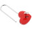 Cuore Antiruggine Rosso Per Diario, 1