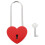 Cuore Antiruggine Rosso Per Diario, 3