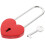 Cuore Antiruggine Rosso Per Diario, 6