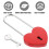 Cuore Antiruggine Rosso Per Diario, 7