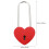 Cuore Antiruggine Rosso Per Diario, 10