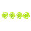 Universal Green Rubber Bow String Silencers for Noise Reduction 14