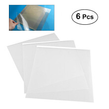 6 a4 transparente klebefolie wasserdicht für inkjet und siebdruck