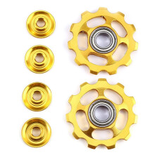 2 aluminiumfietsachterderailleur 11t (willekeurige kleur)