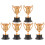 6 plastic handtrofee - prijs, winnaar, beloning, 10