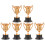 6 plastic handtrofee - prijs en voor winnaar 10