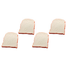 4 Simulierte Brot Nachahmung Für Display Toast