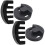 4 Stuks Viool Demper Zwart Rubber 10