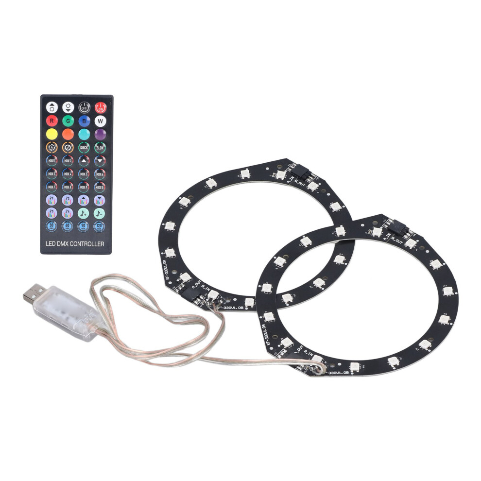 Rgb Led Ring For Ps5, 8 Colors, Bluetooth App Control Light 8431357083927