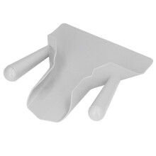 Heat Resistant Dual Handle Scoop for Fries Popcorn and Nuts