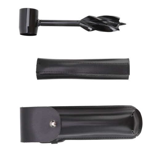 Schwarze Outdoor-Survival-Multitool-Bohrer-Tasche 164 cm