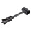 Schwarze Outdoor-Survival-Multitool-Bohrer-Tasche 164 cm 8
