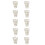 10 Wielnaafdoppen Quick Release RVS Voor Mtb 7