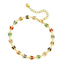 Women Enkellus Ketting Decoratief Strand