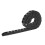 PA66 Nylon Cable Chain for CNC Machines - 1 Meter Long Stable Structure 16