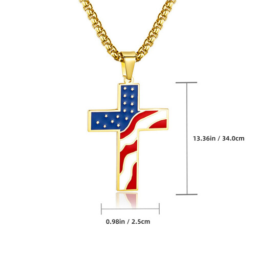 Cross Hanger Met Amerikaanse Met Ketting 1