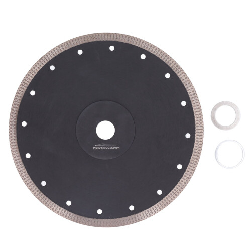 230mm Circular Diamond Saw Blade for Marble Tile Cutting, Black 1