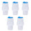 5 schnellverbinder gerade pe-rohrfittinge 2-punkt wasserfilter 1