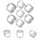 7-teiliges flaschenöffner-ring-set aus , fingerring, schmuck 6
