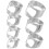 7-teiliges flaschenöffner-ring-set aus , fingerring, schmuck 4