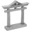 Torii Modell Japanische Landschaftsdekoration 8
