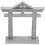Torii Modell Japanische Landschaftsdekoration 5