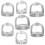 7Teiliges Flaschenöffner Ring Set Fingeröffner Schmuck 7