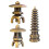 3Stk Mini Turm Für Garten Und Desktop 7