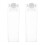 2 Stk. Kunststoff Milchbecher Transparent 500 Ml 2