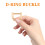 4 D-Anillos Con De Tornillo Para Bolso Correa Clip 7