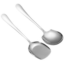 1 Set Mehrweg-Löffel Esslöffel Bankett-Löffel Edelstahl-Löffel