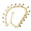 con campana, ajustable, dorado 8