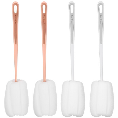 4 Piezas Limpieza Para Tazas Y Con Mango Largo 2