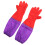 par de guantes el codo impermeables para cambio en acuarios 10