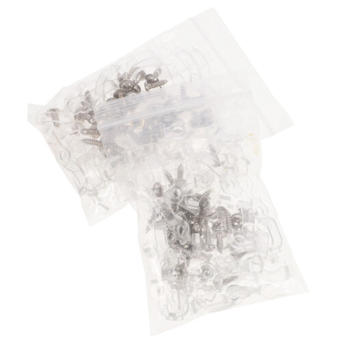 100 unidades de clips plástico para led 2