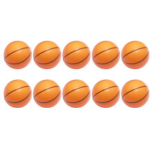 10 Unidades Bolas Mini Pelotas Baloncesto Apretadas Antiestrés