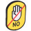 Do Not Touch Signification Logo Étiquette Pour Chiot Animal Compagnie 1