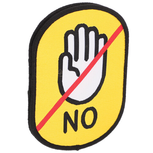Do Not Touch Signification Logo Étiquette Pour Chiot Animal Compagnie