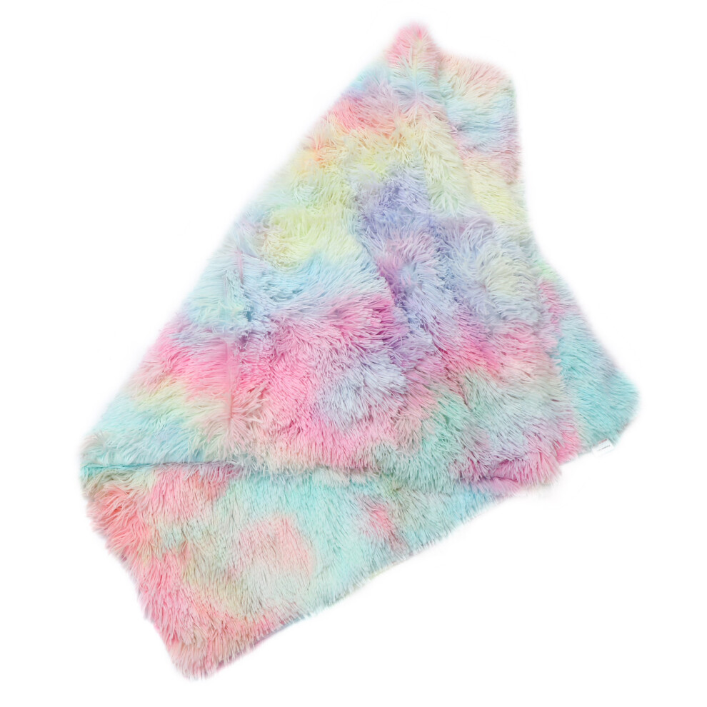 Gymnture Colorful Furry Cat Mat Plush Bed For Sleeping And Play-image-OPC-PMKQZ5F-NEW