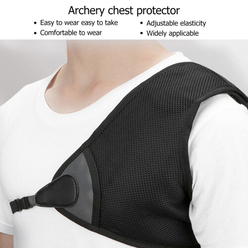 Archery Chest Guard Protector Shooting Hunting 82g Net Cloth 2