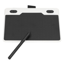 Grafiktablett 155x100mm 8192 Stufen USB Weiß