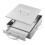 Rustproof Homes Kitchen Steamer With Slide Out-Single layer 1