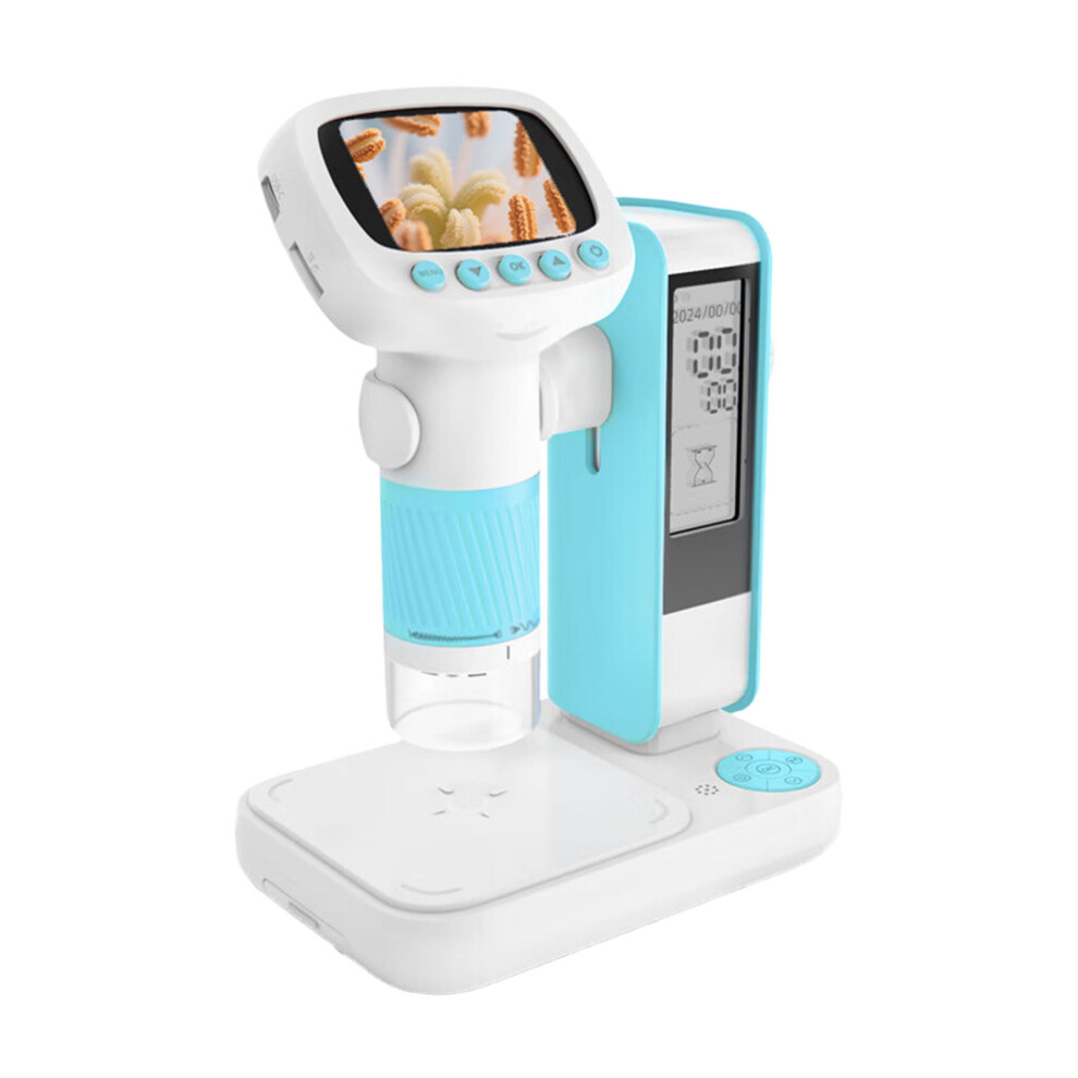 Digital Handheld Microscope For Kids 1000X Magnification- Blue 7754000226566